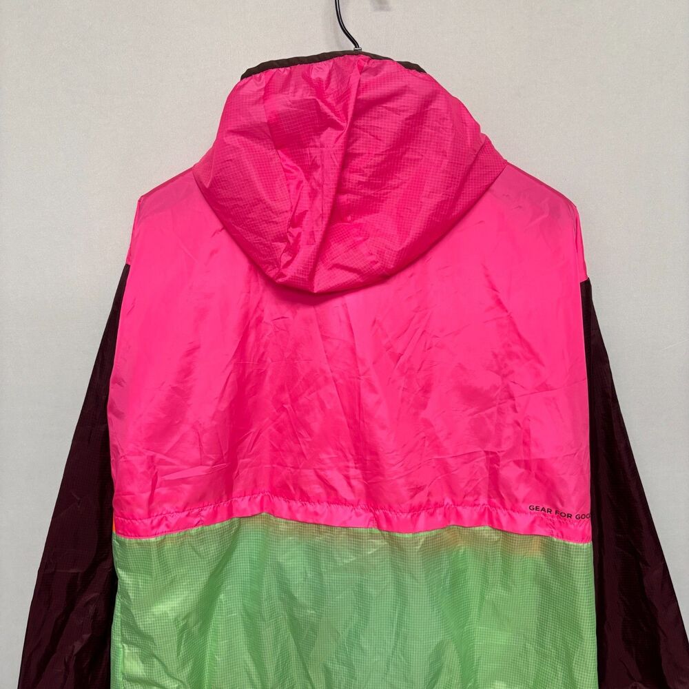 Cotopaxi Women Hooded Teca Half-Zip Windbreaker Jacket Size Large D127 -18 - Picture 11 of 13
